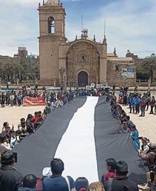 “No hay marcha atrás”: gremios de Puno izarán sí o sí bandera blanca y negra el 7 de junio